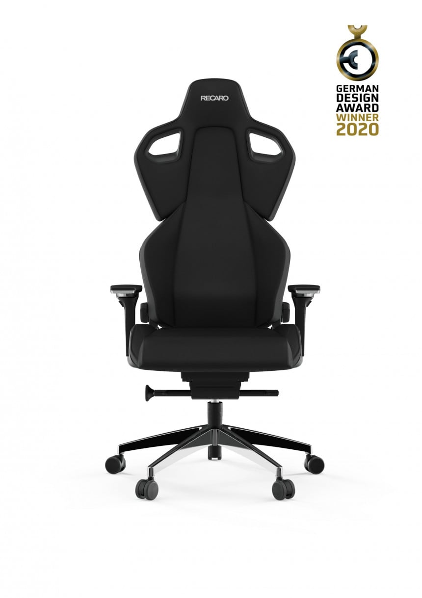 Recaro Exo Fx Pure Black Ergonomischer Gaming Stuhl Recaro Gaming